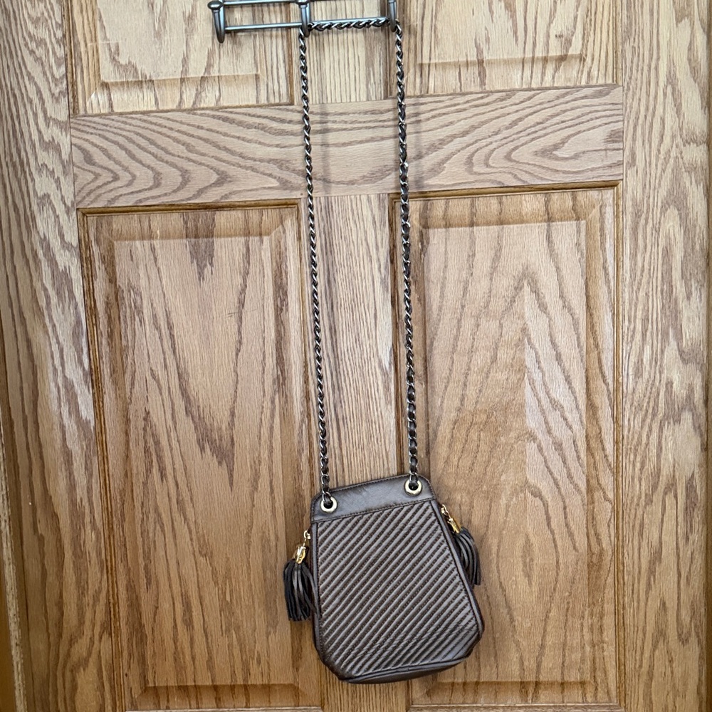 J Tiras Brown Purse